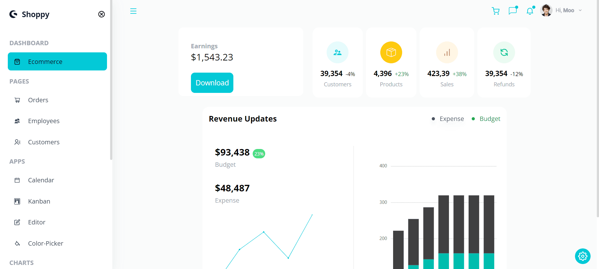 Admin Dashboard